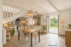 LANDÉDA : proche mer, jolie maison en pierres atypique