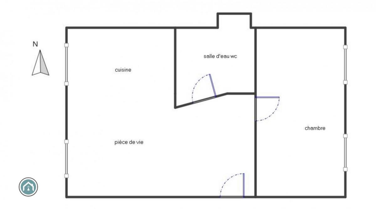 BREST HYPER CENTRE : Appartement T1bis 35 m²