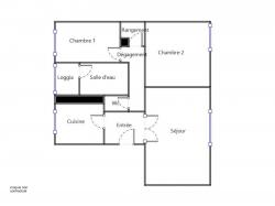 PENFELD : agréable appartement de 74m² rénové et en dernier étage
