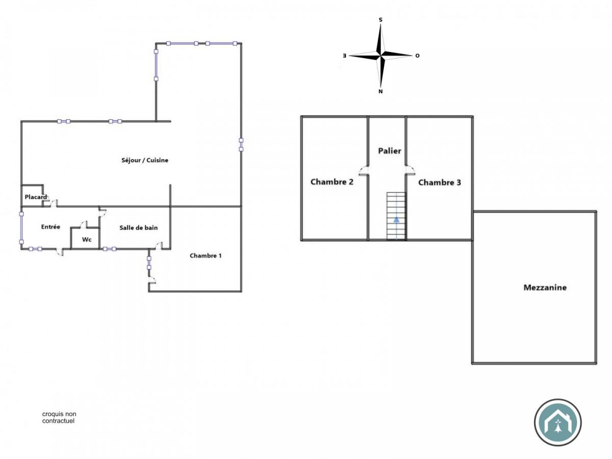 LANDÉDA : proche mer, jolie maison en pierres atypique