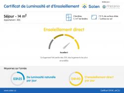 BREST : À louer studio récent, meublé de 18 m² avec parking privatif