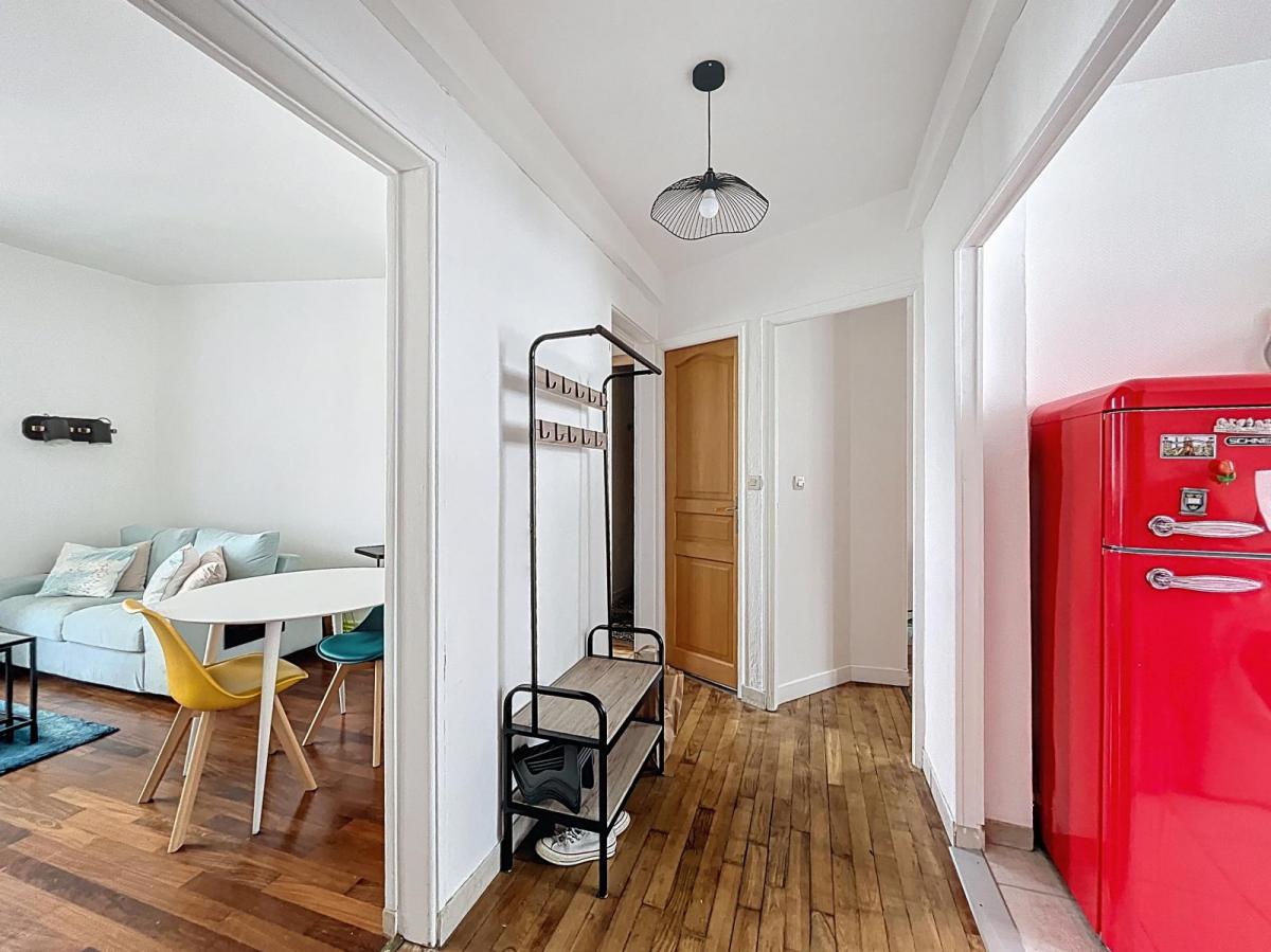 CENTRE SIAM : ravissant appartement t3 de 60 m² avec balcon en meublé