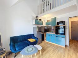 BREST : A louer agréable appartement T1 bis à BREST en location meublée