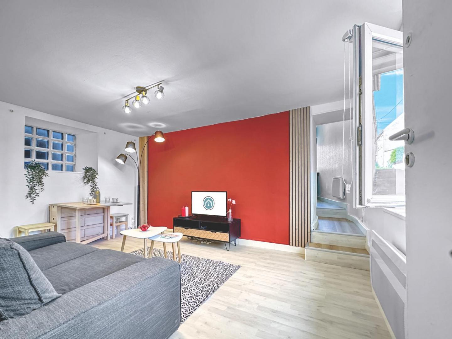 BREST FORESTOU : joli appartement T1 bis cosy de 31m² entièrement meublé