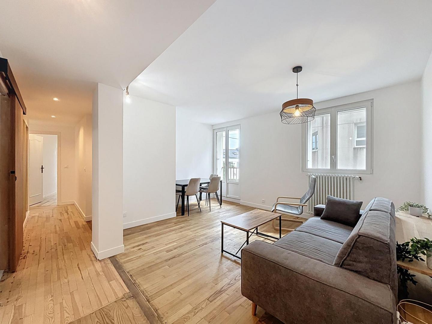 BREST : Bel appartement de 80m² en colocation meublée avec 4 chambres