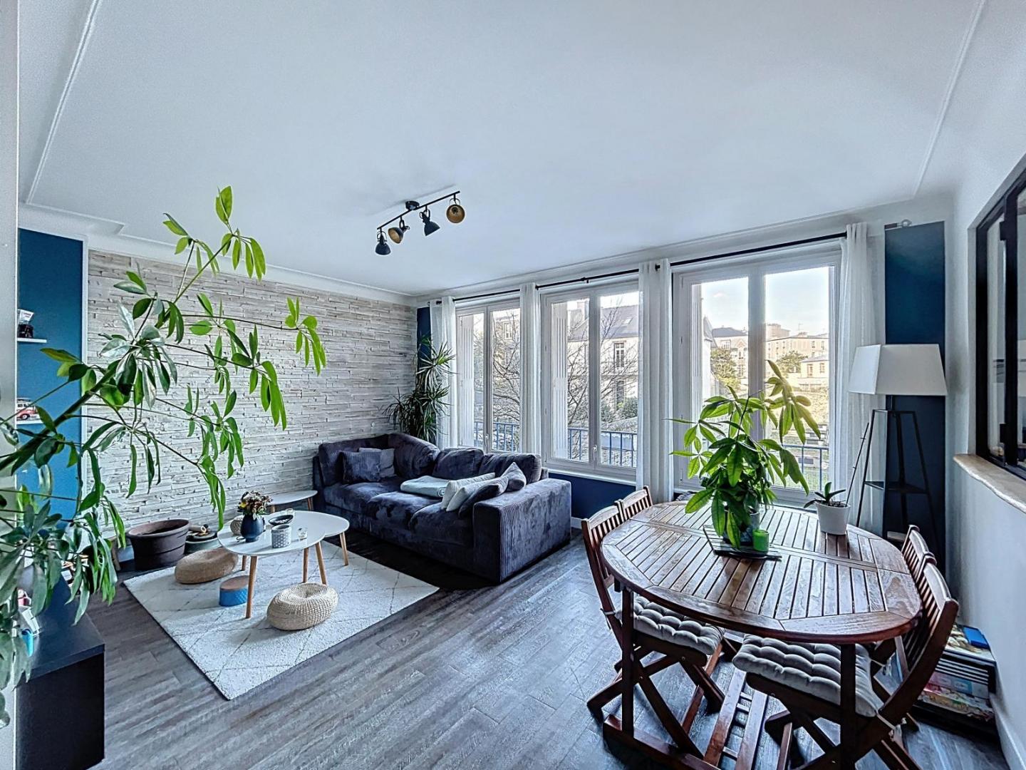 BREST SAINT MICHEL : Bel appartement de 82m2 proche Boulevard Gambett