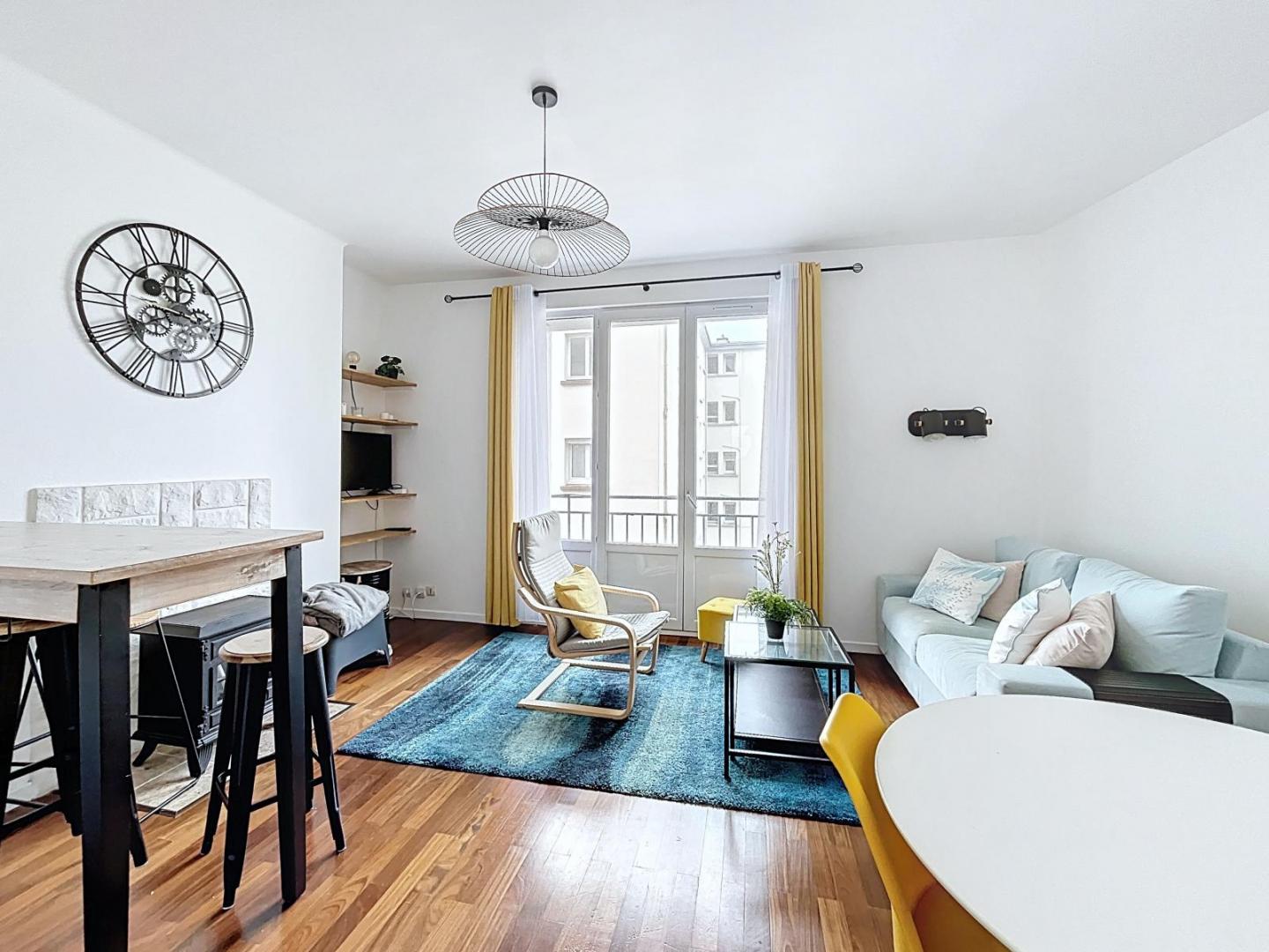 CENTRE SIAM : ravissant appartement t3 de 60 m² avec balcon en meublé