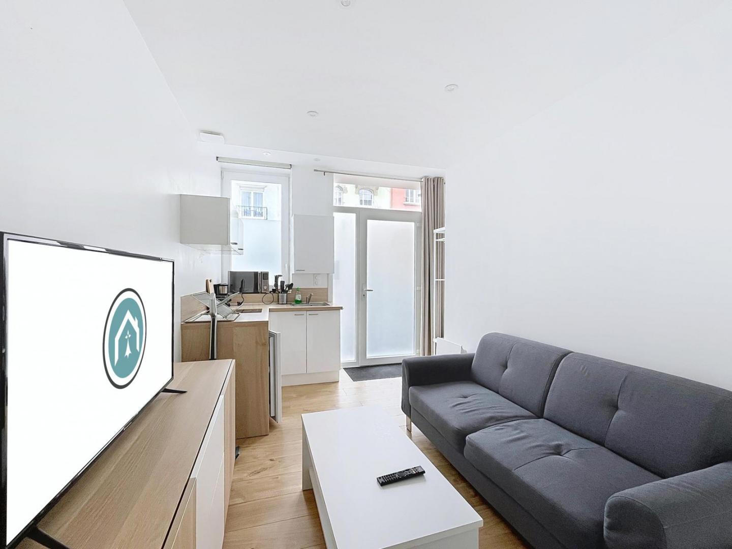 BREST CENTRE : A louer confortable appartement T1 bis