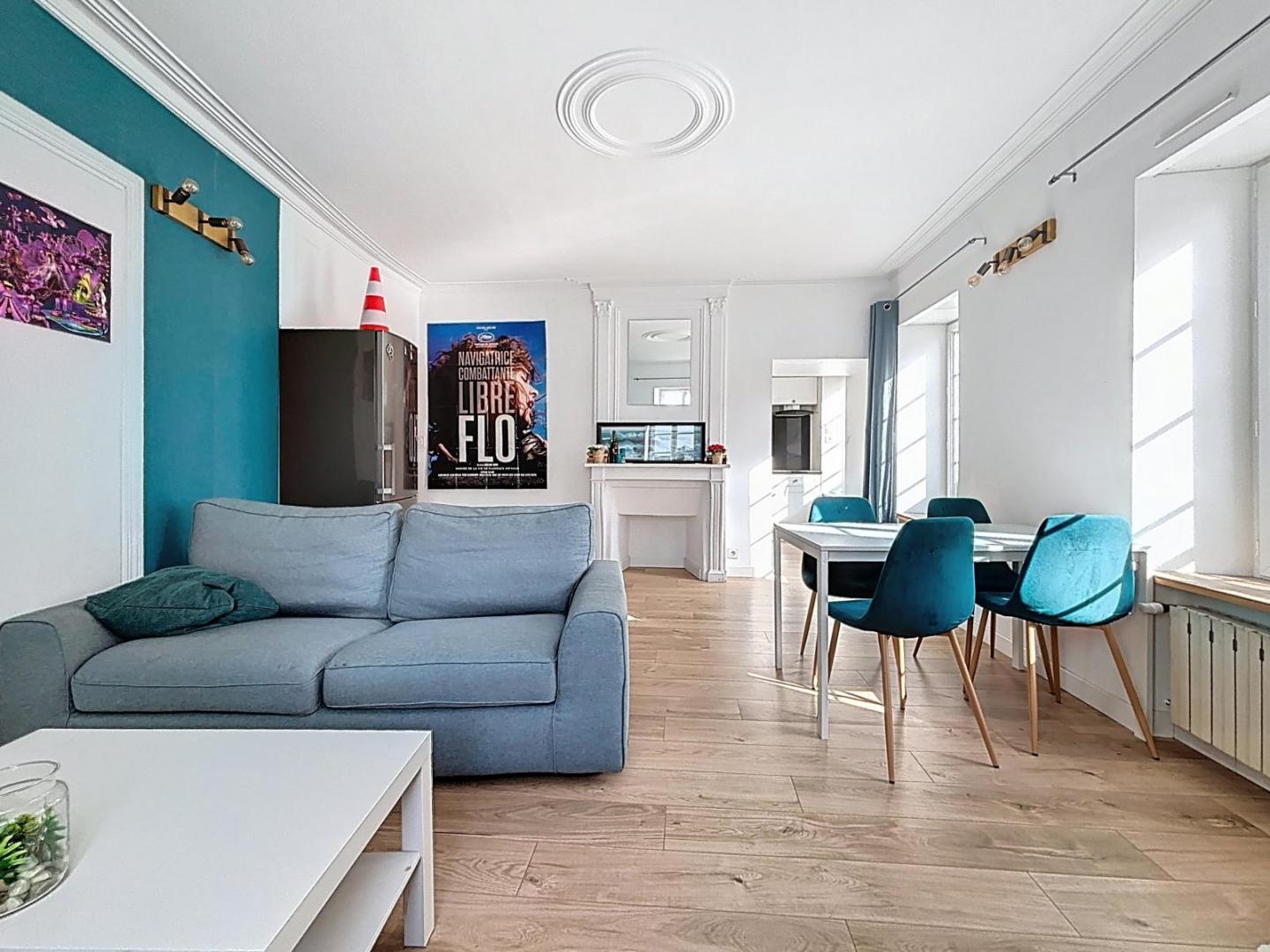 BREST CENTRE : CHARMANT APPARTEMENT T4 - 73 m²