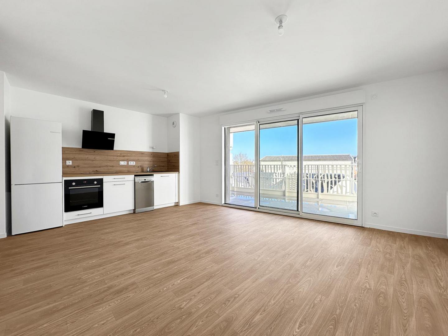 BREST : charmant appartement T3 neuf avec balcon terrasse et parking privatif