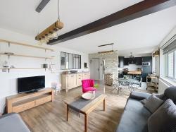 PLOUDALMEZEAU : BELLE MAISON T7 SUR SOUS SOL COMPLET AVEC DOUBLE SÉJOUR, 5 CHAMBRES