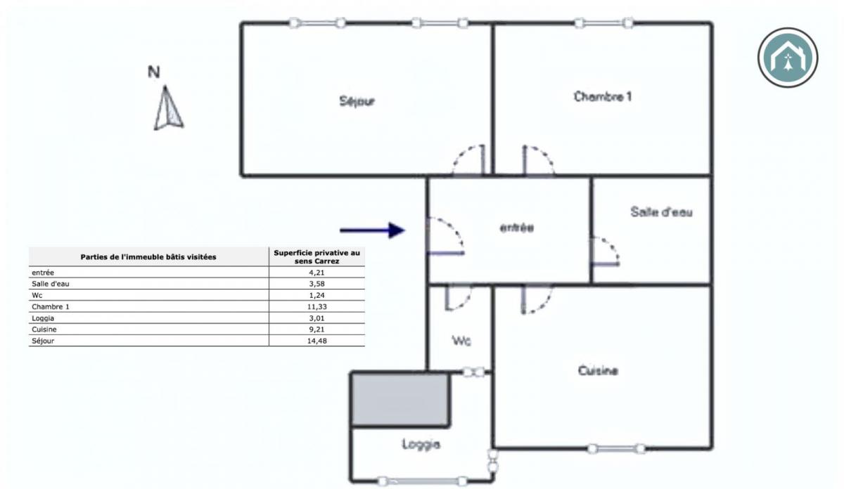 EXCLUSIVITÉ BREST : T2 MEUBLÉ LUMINEUX AVEC BALCON