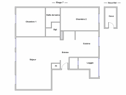 PROXIMITE CENTRE-VILLE : très bel appartement rénové avec goûts et vue dégagée