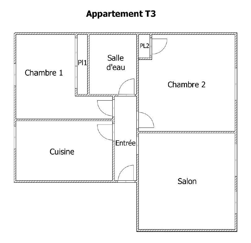 CENTRE-VILLE / SAINT MICHEL : ravissant appartement cosy avec deux chambres 