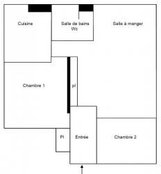 BREST CORNICHE : agréable appartement t3/4 de 75m² avec garage et vue rade