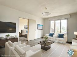 PENFELD: appartement T4 à rénover avec 3 chambres, et grand balcon