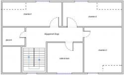 PLABENNEC : jolie maison individuelle 3 chambres, avec sous-sol, carport et jardin clos