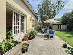 Plouguin : Jolie maison T6 de 100m2 avec jardin clos et arboré 