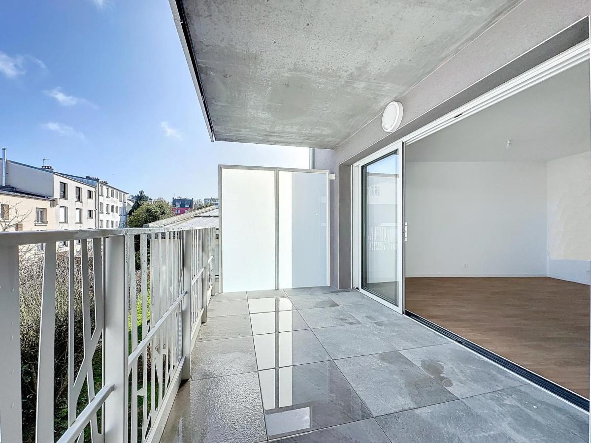 BREST : charmant appartement T3 neuf avec balcon terrasse et parking privatif