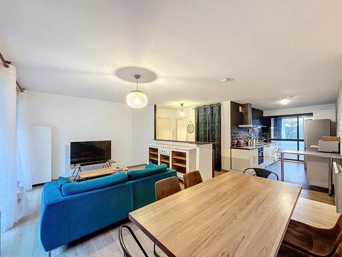 BREST : A LOUER BEL APPARTEMENT T3 MEUBLÉ DE 70M²