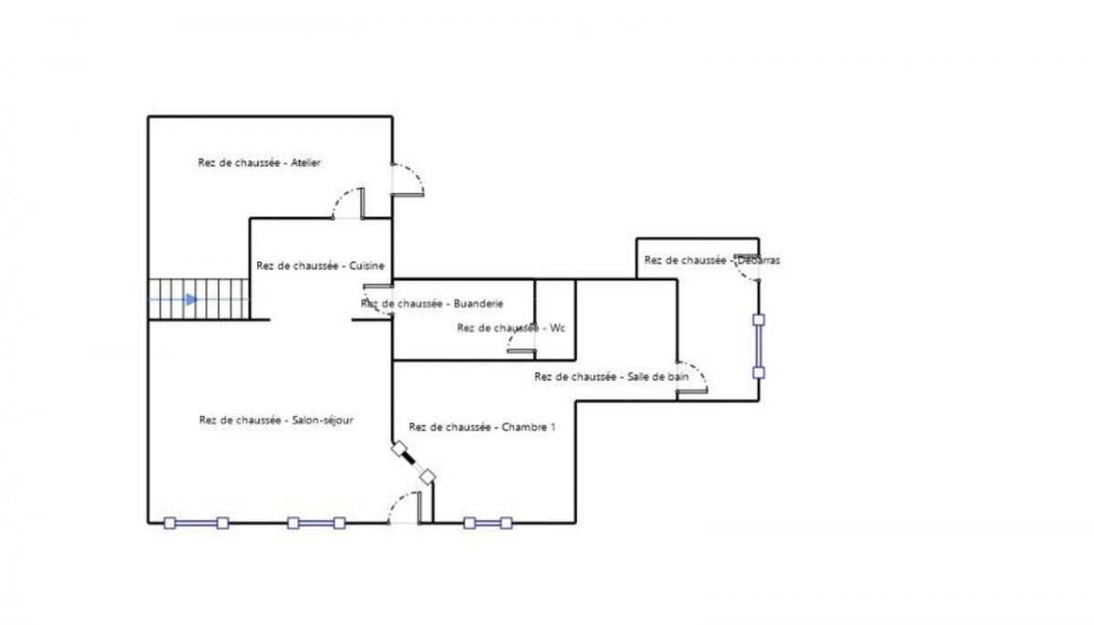 APPARTEMENT T3 AVEC UN LOCAL COMMERCIAL POUR UNE SUPERFICIE TOTAL 159 M² EN PLEIN CENTRE DE LESNEVEN