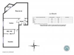 EXCLUSIVITÉ : A louer agréable appartement T2 avec balconnet