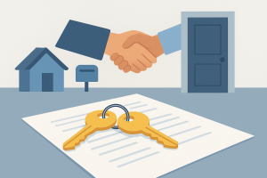 Gestion locative: Le propriétaire peut-il légalement garder un double de clés ?